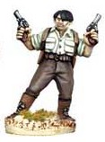 our hero in action - 28mm Copplestone Castings